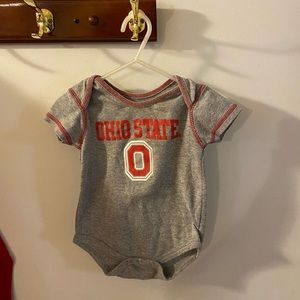 OSU team athletics 6/9 month onesie